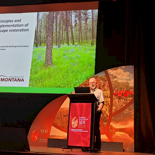 GPFLR presents the main lessons learned in 20 years of existence, during The SER2023 – 10th World Conference on Ecological Restoration